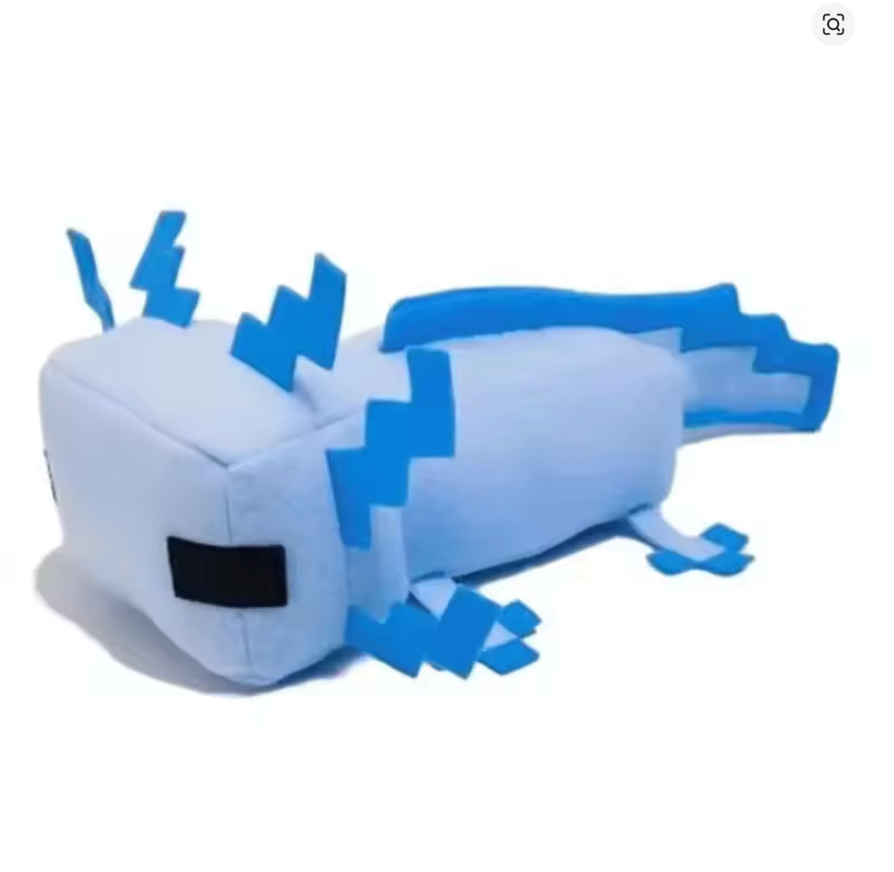 Minecraft Axolotl Plush – Cute Stuffed Toy for Kids