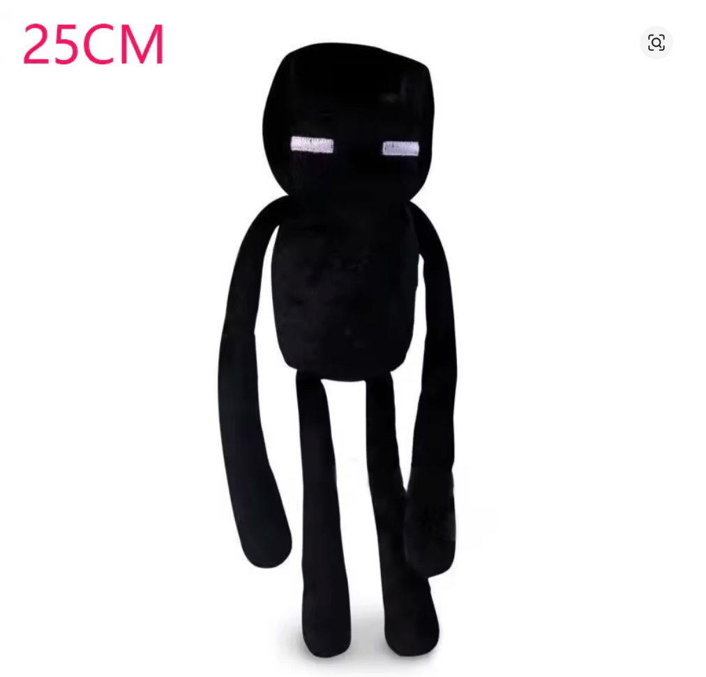 Minecraft Enderman Plush – Soft Animal Collection Toy for Kids