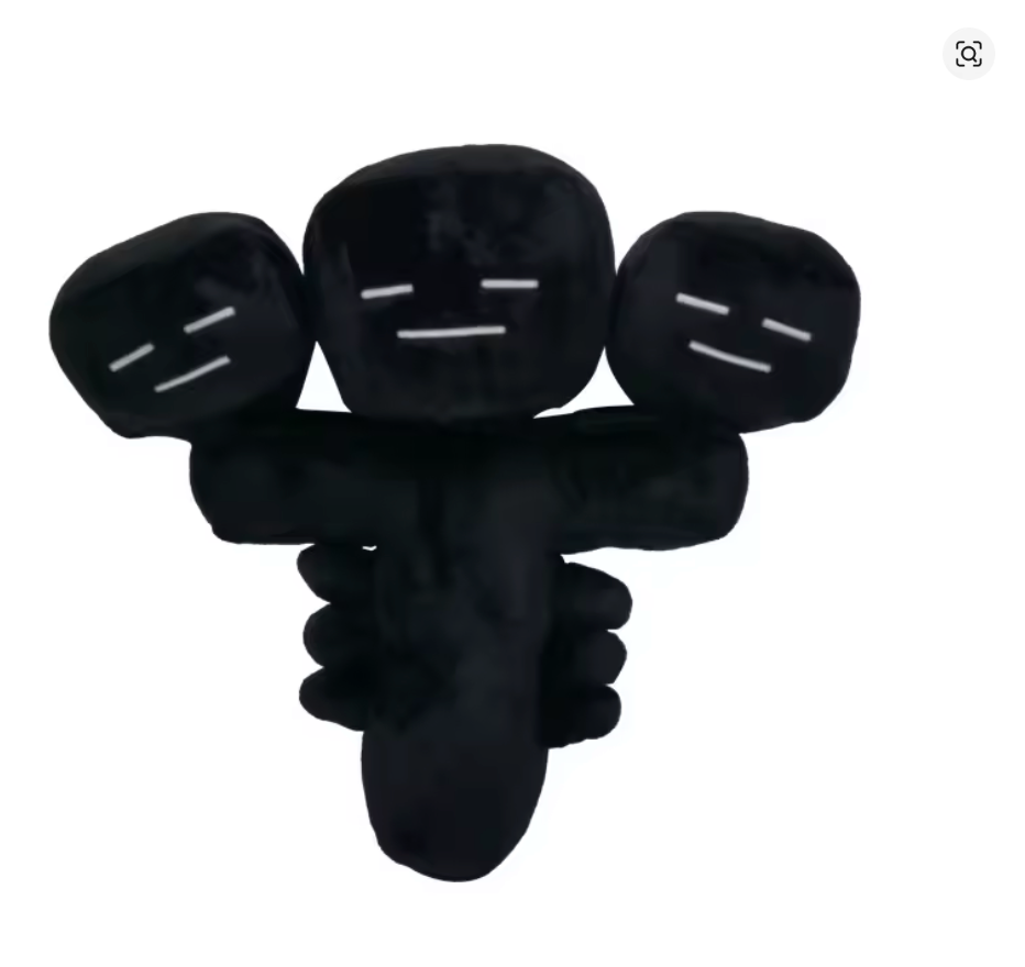 Minecraft Wither Storm Plush Toy – Soft Cartoon Character Stuffed Doll for Collectors & Gaming Fans