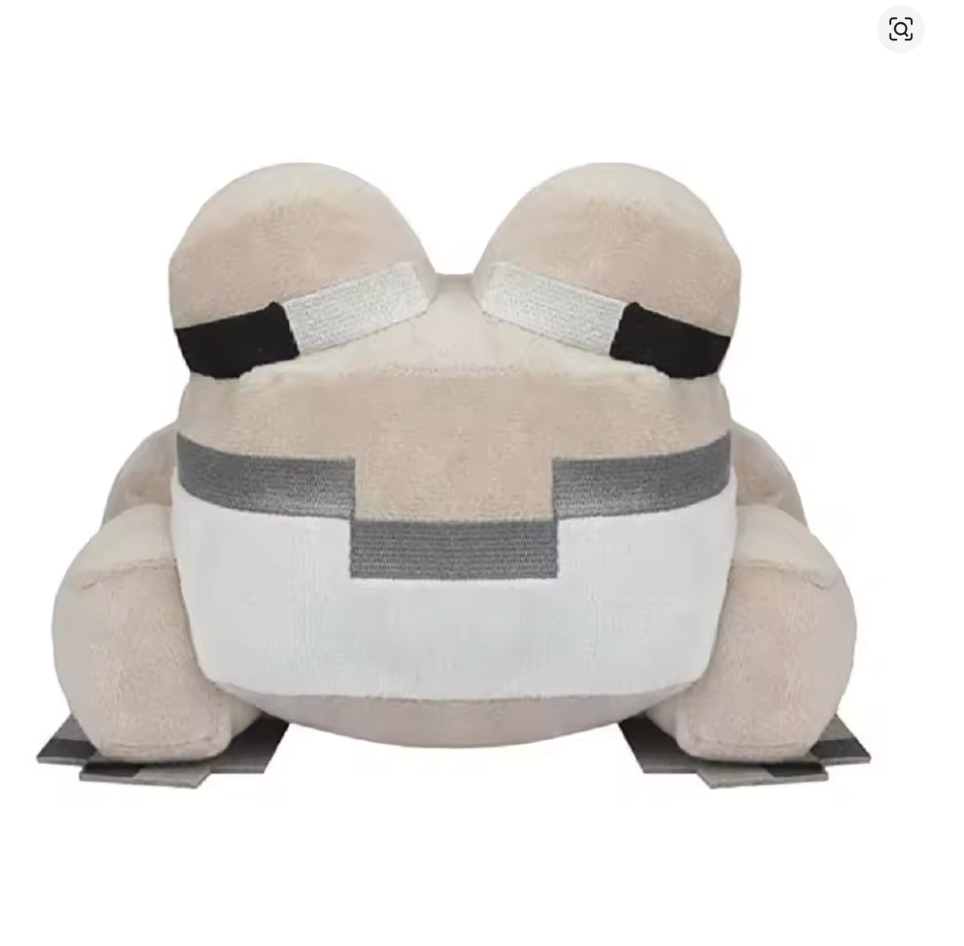 Minecraft Frog Plush Toy – Cute Soft Stuffed Animal Collectible for Gamers & Kids