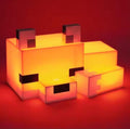 Minecraft Fox LED Night Lamp – Cute Gaming Room Desk Light for Kids Bedroom